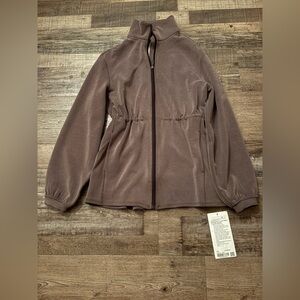 NWT Lululemon softstreme cinch waist full zip jacket women’s size XS